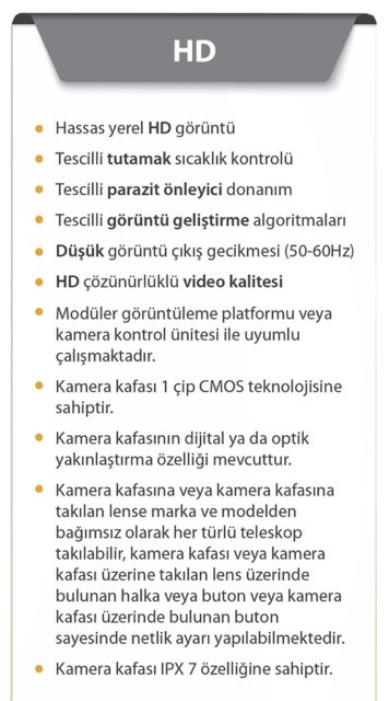 HD Özellikleri