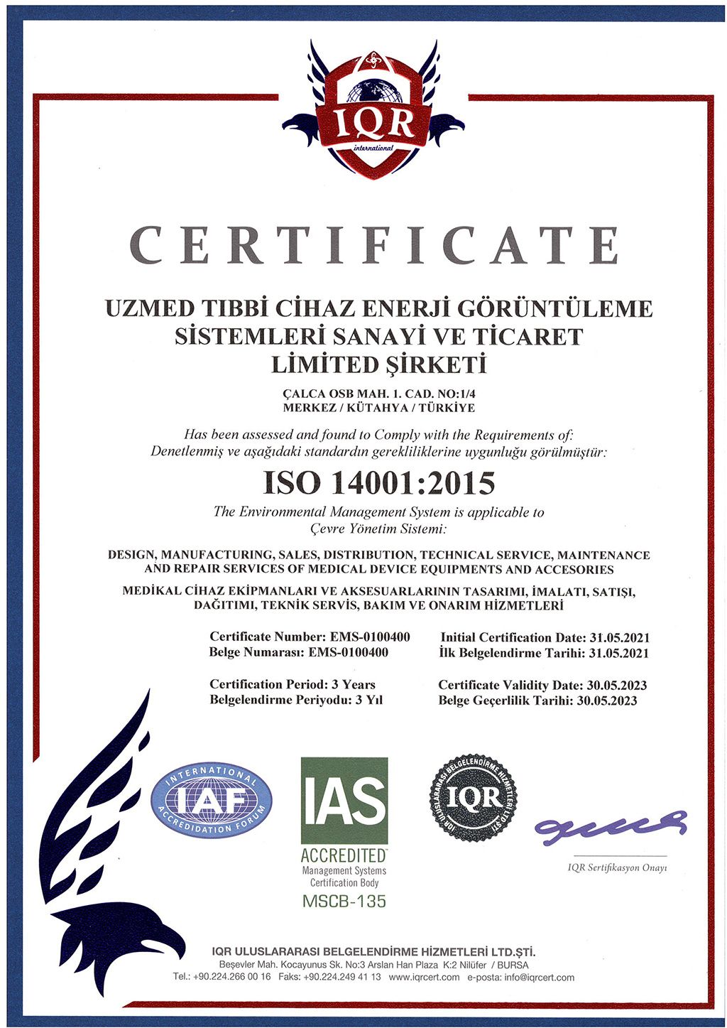 ISO 14001:2015